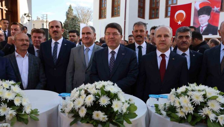 Adalet Bakanı Tunç: “Tek derdimiz vatandaşlarımızın adalete ve yargıya güvenini daha da üst sıralara taşımak”