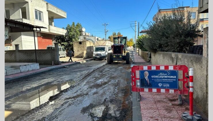 Akdeniz’de sokaklar yenileniyor