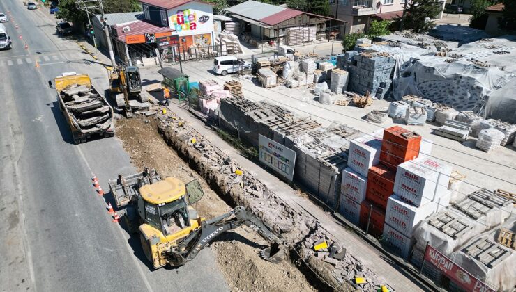 Akyazı’nın altyapı çalışmasında sona gelindi