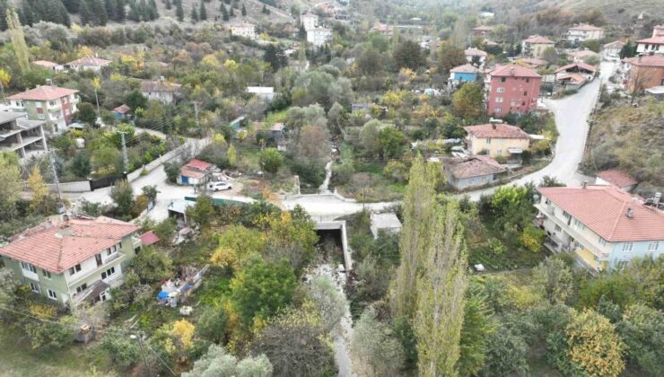 Ankara’da sel ve taşkınlara karşı menfez ve dere geçiş köprüleri yapımı sürüyor