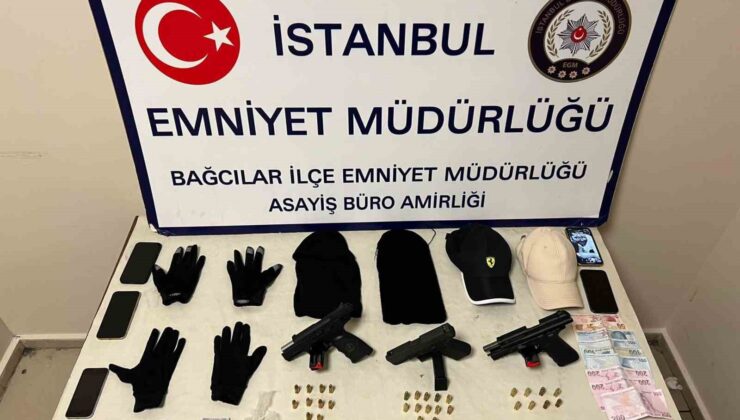 Bağcılar’da uyuşturucu operasyonu: Çok sayıda kaydı olan suç makinesi şüpheliler yakalandı