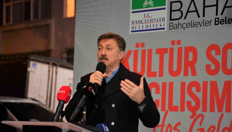 Bahçelievler’de kültürün sanatla buluştuğu sokak açıldı