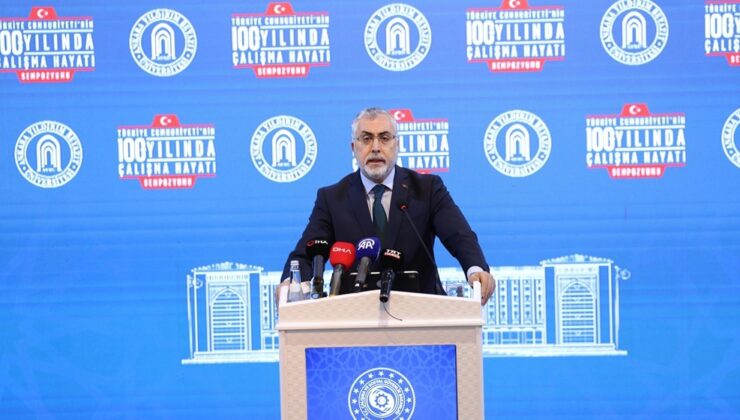 Bakan Işıkhan, “Türkiye Cumhuriyeti’nin 100. Yılında Çalışma Hayatı” paneline katıldı