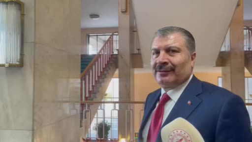 Bakan Koca Gazze’den getirilen hastalarla ilgili açıklamalarda bulunuyor