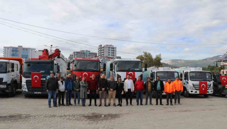 Başkan Arıkan; Söke Belediyesi’ne 8 yeni hizmet aracı daha kazandırdı