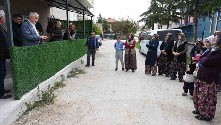 Başkan Başdeğirmen “Köylerimizi mahallemiz olarak görüyoruz”