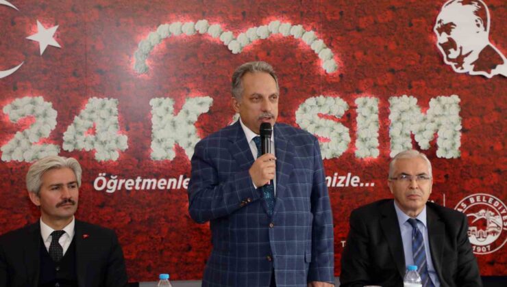 Başkan Yalçın: “100. yılın öğretmenlerini yürekten kutluyorum”