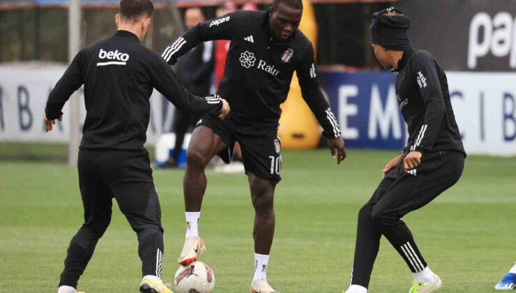 Beşiktaş, Samsunspor maçı hazırlıklarını tamamladı