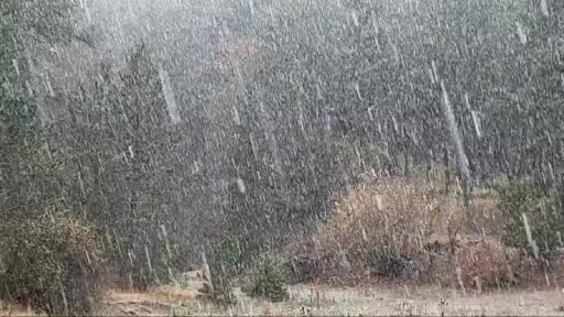 Bolu’nun yüksek kesimlerinde kar yağışı başladı