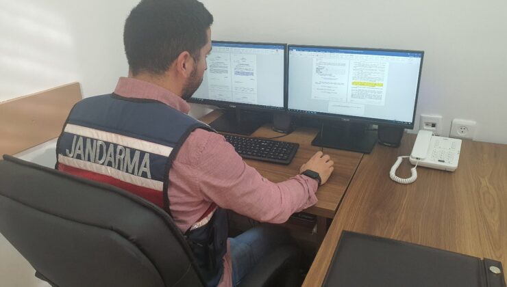 Burdur’da jandarma ekiplerinin sanal devriyesine takılan 50 site kapatıldı