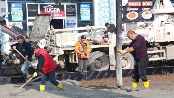 Çalışmaları yerinde inceledi