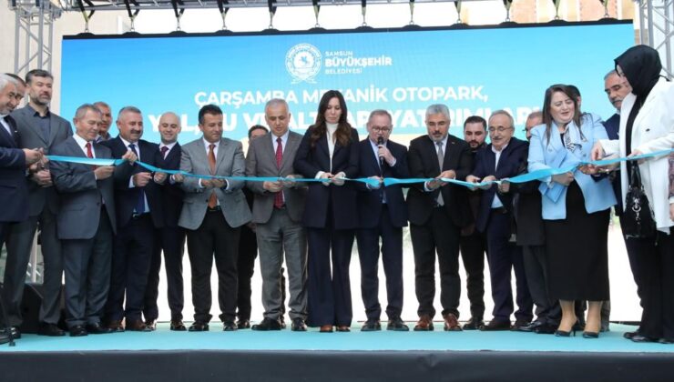 Çarşamba’da 1,1 milyar TL’lik yatırımın açılışı yapıldı