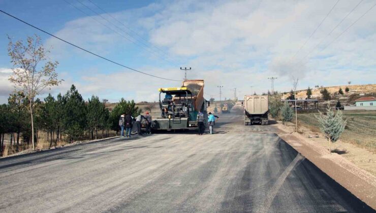 Çatakdere’de kapsamlı yol çalışması