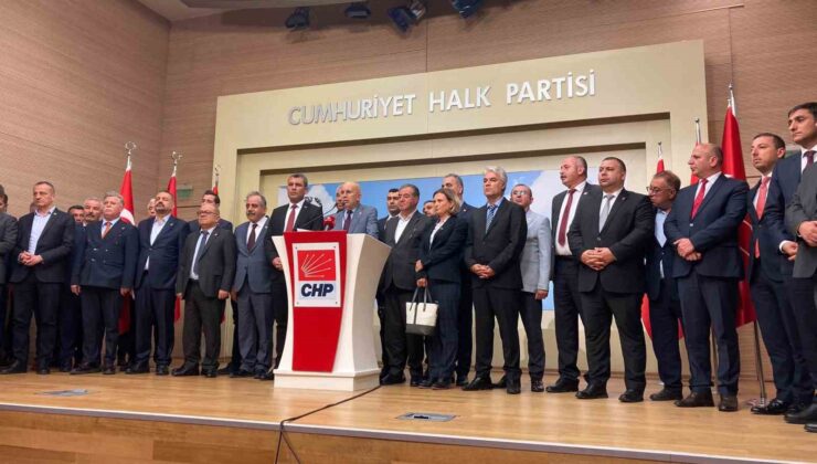 CHP’nin 55 il başkanı Kılıçdaroğlu’na desteğini açıkladı