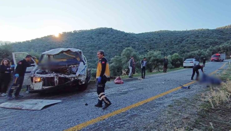 Çine’de trafik kazası: 2 ölü