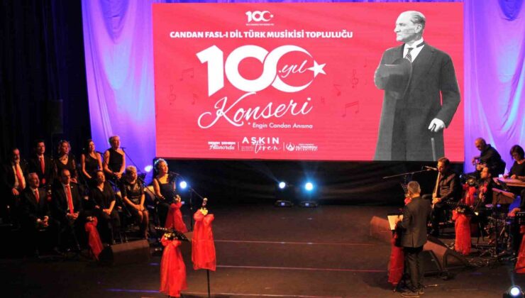 Cumhuriyetin 100’ncü yılına özel Türk Musikisi konseri