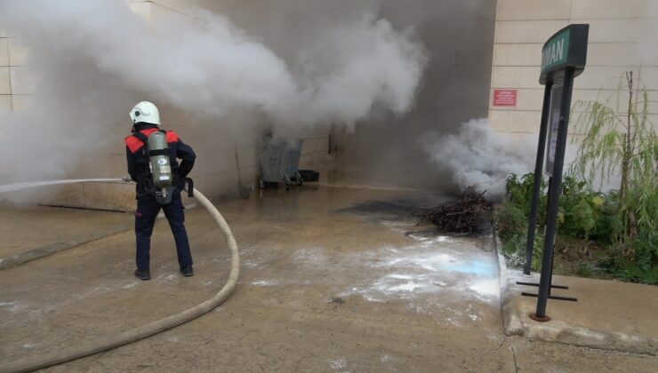 Derecik Devlet Hastanesi’nde deprem ve yangın tatbikatı yapıldı