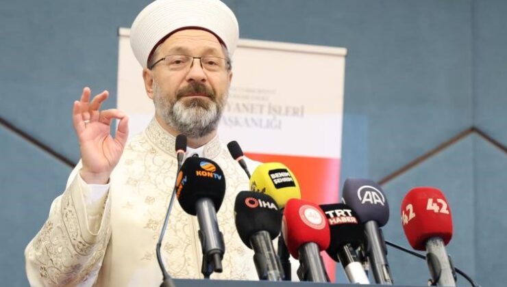 Diyanet İşleri Başkanı Erbaş: “İnsanların en hayırlısı insana faydalı olanlardır”