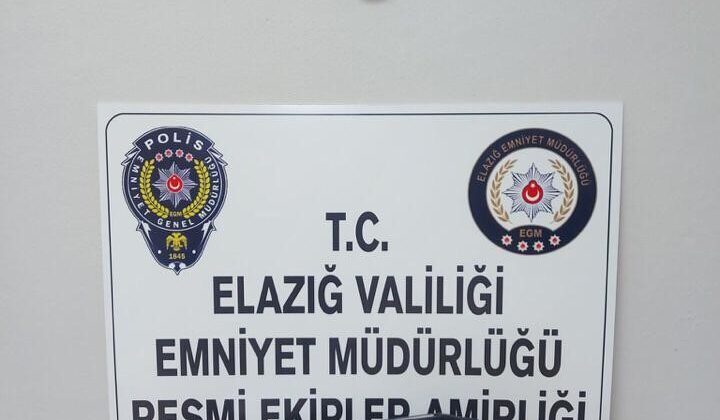 Elazığ’da huzur ve güven uygulaması: 2 bin 924 şahıs denetlendi