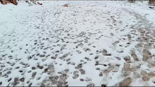 Eruh’a mevsimin ilk karı yağdı