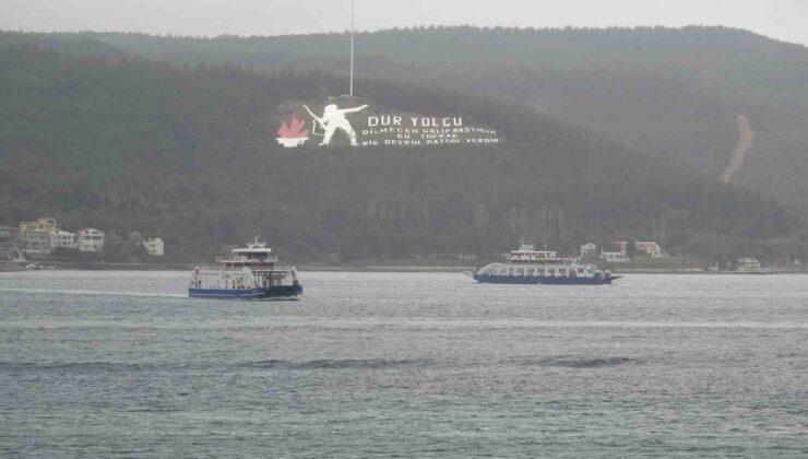 Gökçeada ve Bozcaada’ya yarınki tüm feribot seferleri iptal edildi