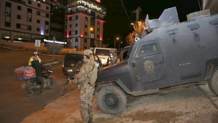 Hakkari’de 143 personelle “Narko-Alan” uygulaması