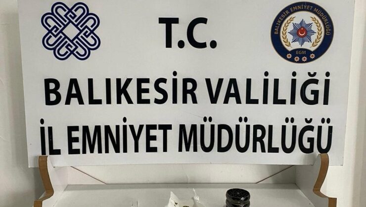 Havran’da uyuşturucu madde ele geçirildi