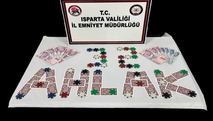 Isparta’da kumar operasyonu: 4 şahsa para cezası