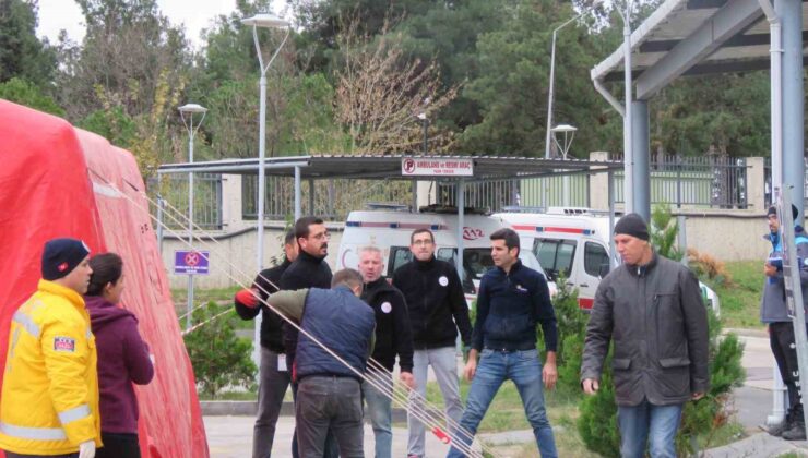 İstanbul depremi senaryosuyla tatbikat