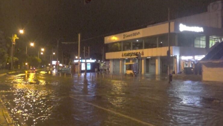 İzmir’de deniz taştı, sirenler çaldı