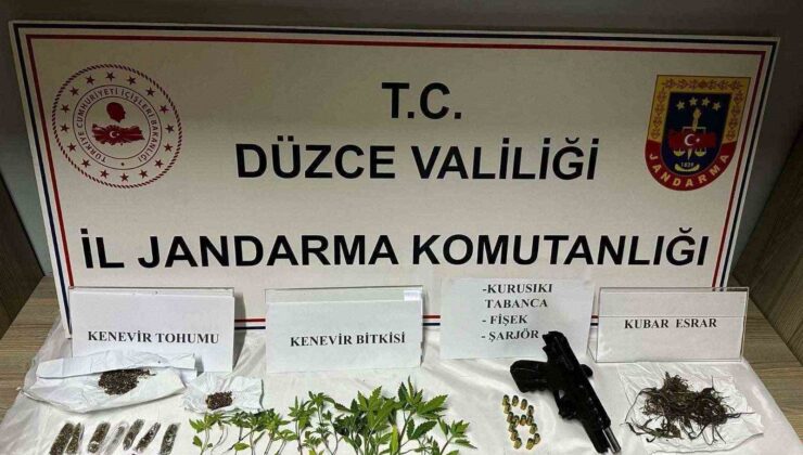 Jandarmadan uyuşturucuya geçit yok