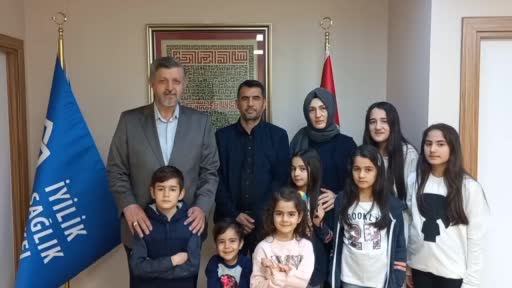 Kahramanmaraşlı yetimleri gözeten Mustafa Akgün’e “İyilik Sağlık Ödülü”