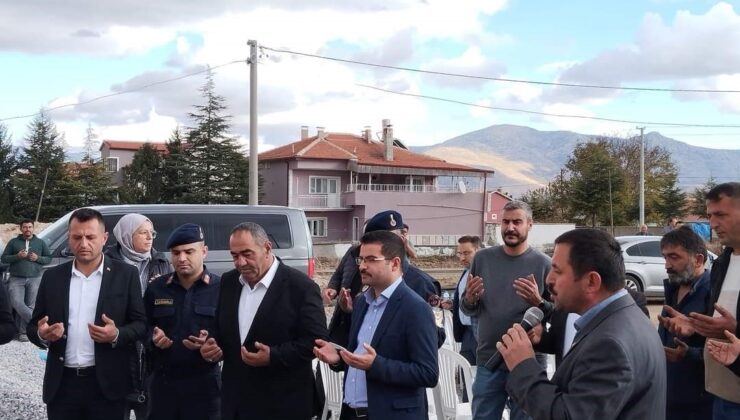 Karaadilli’de yeni jandarma karakol binasının temeli atıldı