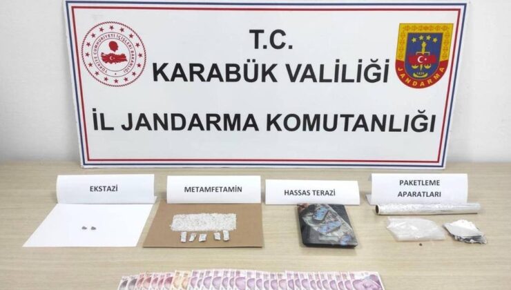 Karabük’te uyuşturucu operasyonu