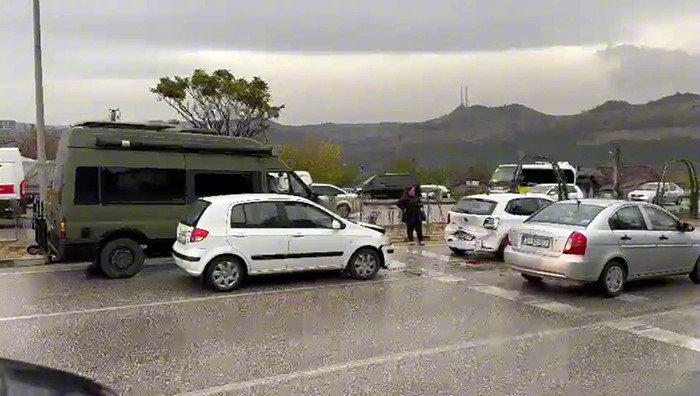 Karabük’te zincirleme trafik kazası: 2 çocuk yaralı