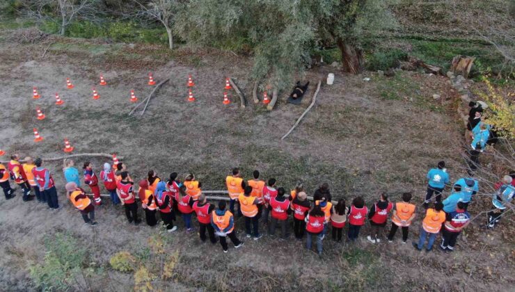 Kayseri’de UMKE ekipleri muhtemel afet ve kazalara hazırlanıyor