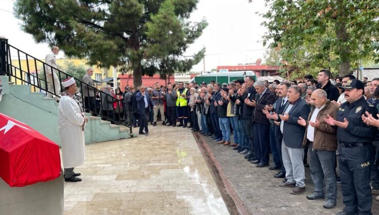 Kazada hayatını kaybeden polis memuru memleketi Osmaniye’de toprağa verildi