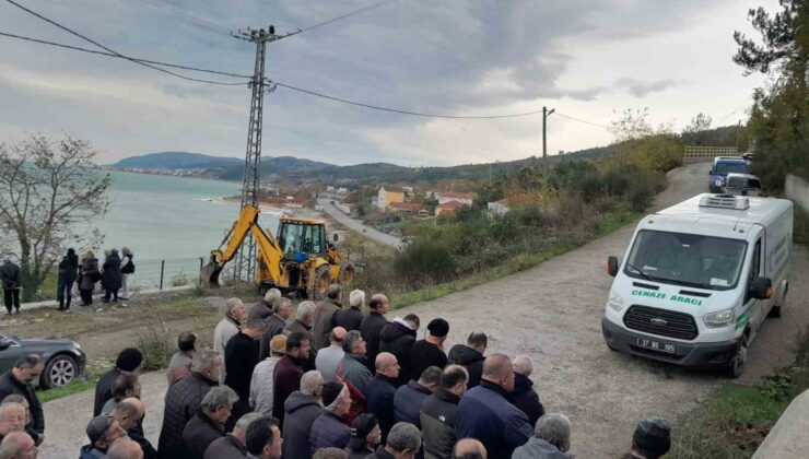 Kazada hayatını kaybeden vatandaş son yolculuğuna uğurlandı