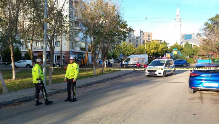 Kazı yapan kepçe doğalgaz borusunu patlattı