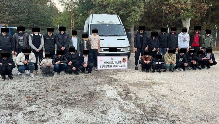 Kırklareli’de 739 kaçak göçmen yakalandı