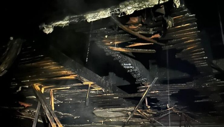 Kırklareli’nde ev yangını: Dumandan etkilenen kişi baygınlık geçirdi