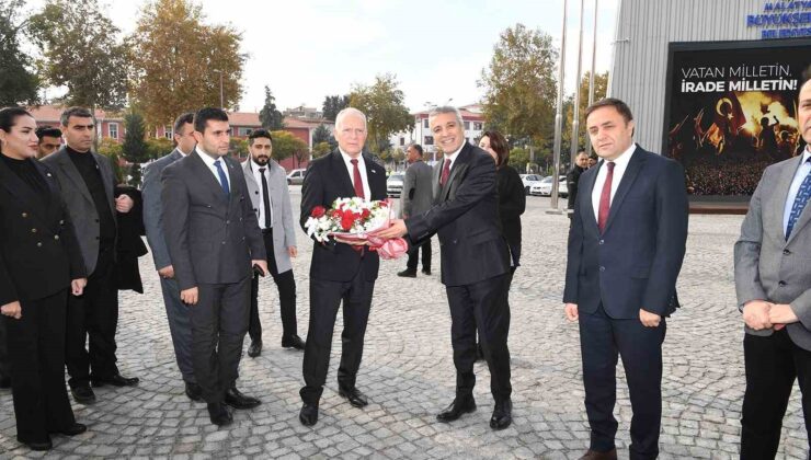 KKTC Cumhuriyet Meclisi Başkanı Töre Malatya’da