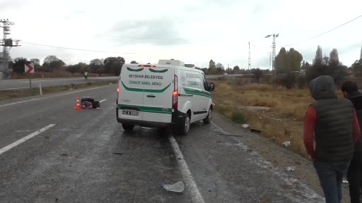 Konya’da otomobil takla attı: 1 ölü, 4 yaralı