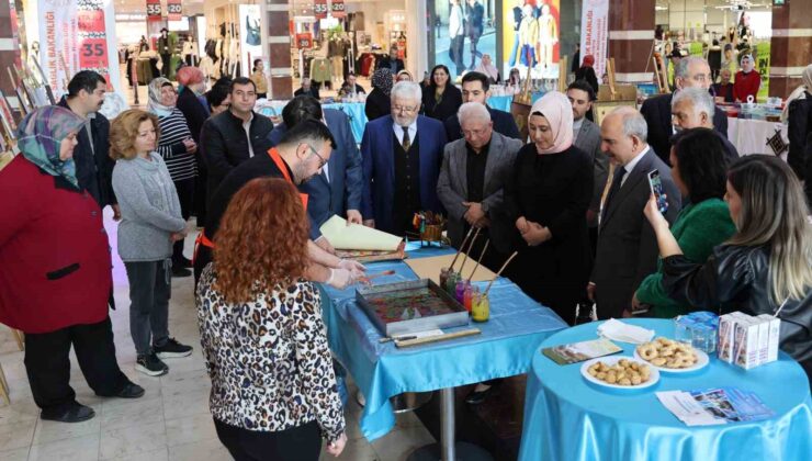 Konya’da TRSM danışanlarının “Ruhumun Işığı Sönmesin” sergisi açıldı