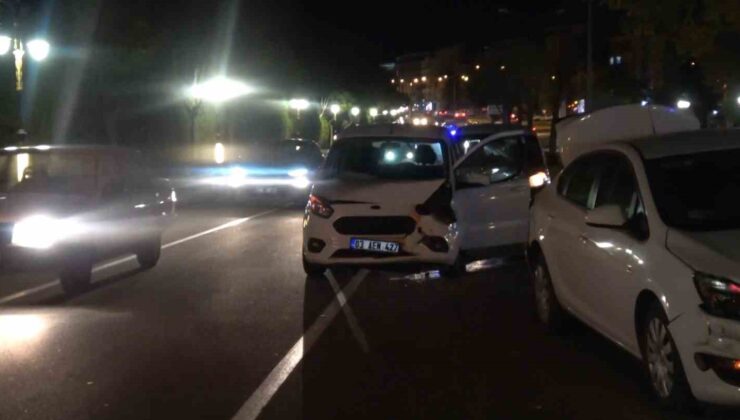 Kütahya’da zincirleme trafik kazası: 1 yaralı