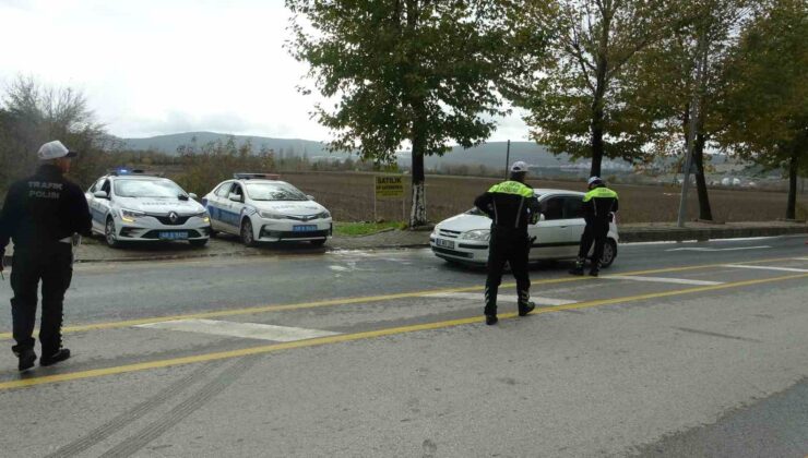 Menteşe’de kazaları önlemek amacıyla radar uygulaması yapıldı