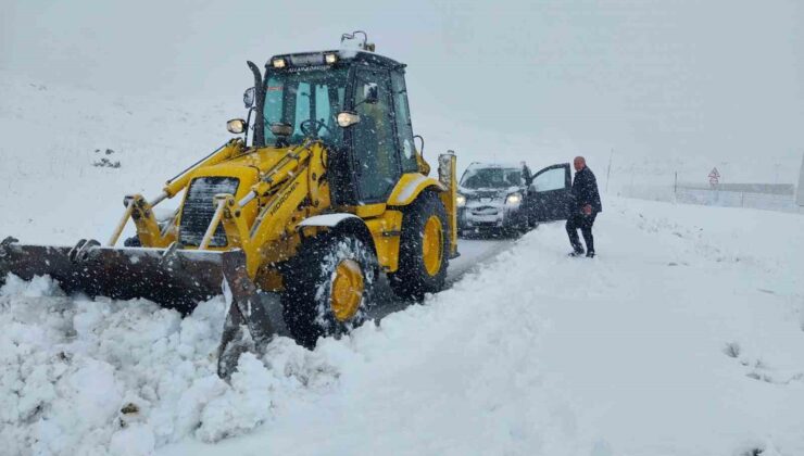 Meteoroloji uyarmıştı: Kars’ta yoğun kar yağışı