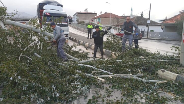 Meteorolojiden Manisa’ya kuvvetli rüzgar ve fırtına uyarısı