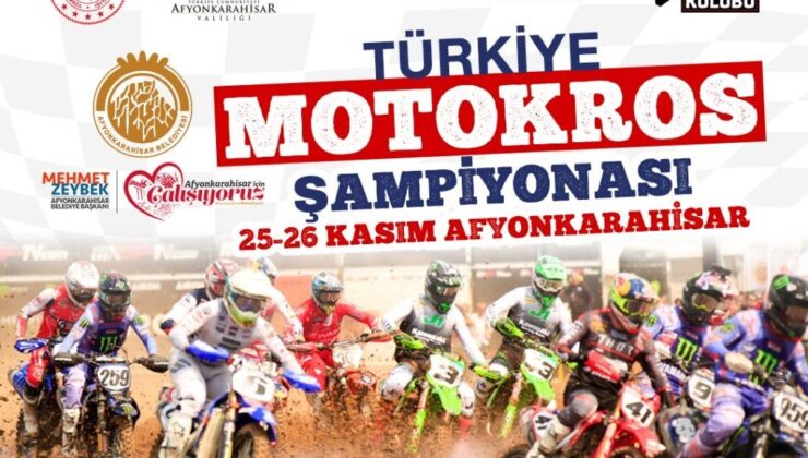 Motokros Şampiyonları Afyonkarahisar’da belli olacak