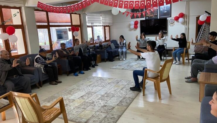 NEVÜ Öğrencilerinden ’Nesiller Arası Dayanışma’ etkinliği